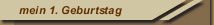 mein 1. Geburtstag